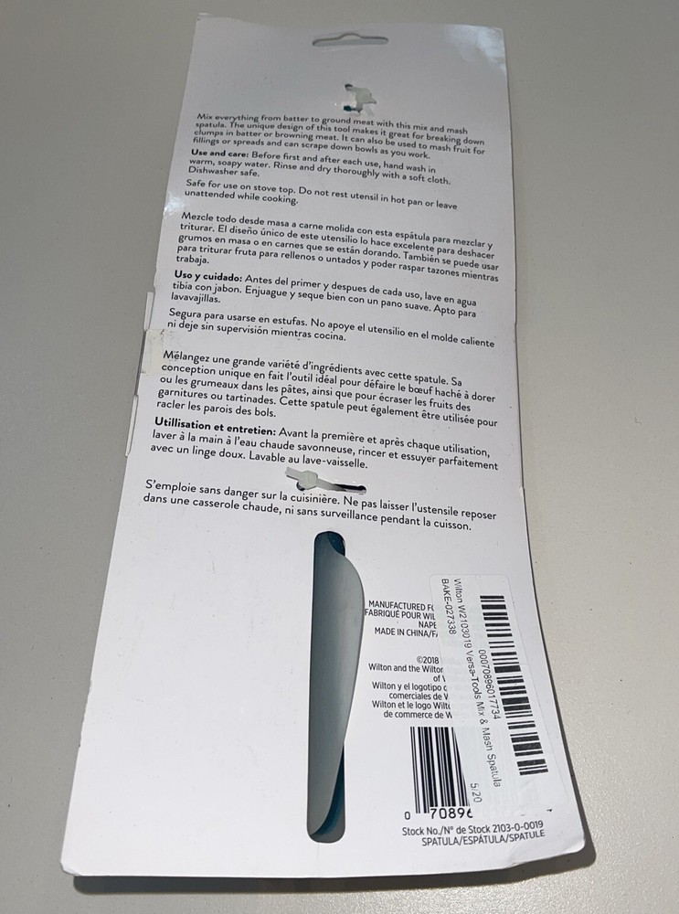 Wilton Versa Tools Mix And Mash Spatula