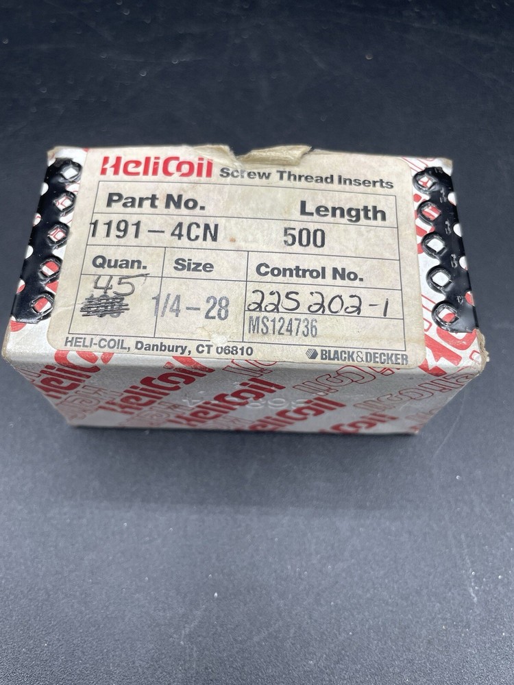 Heli-Coil Screw Thread Inserts Combo Assortment