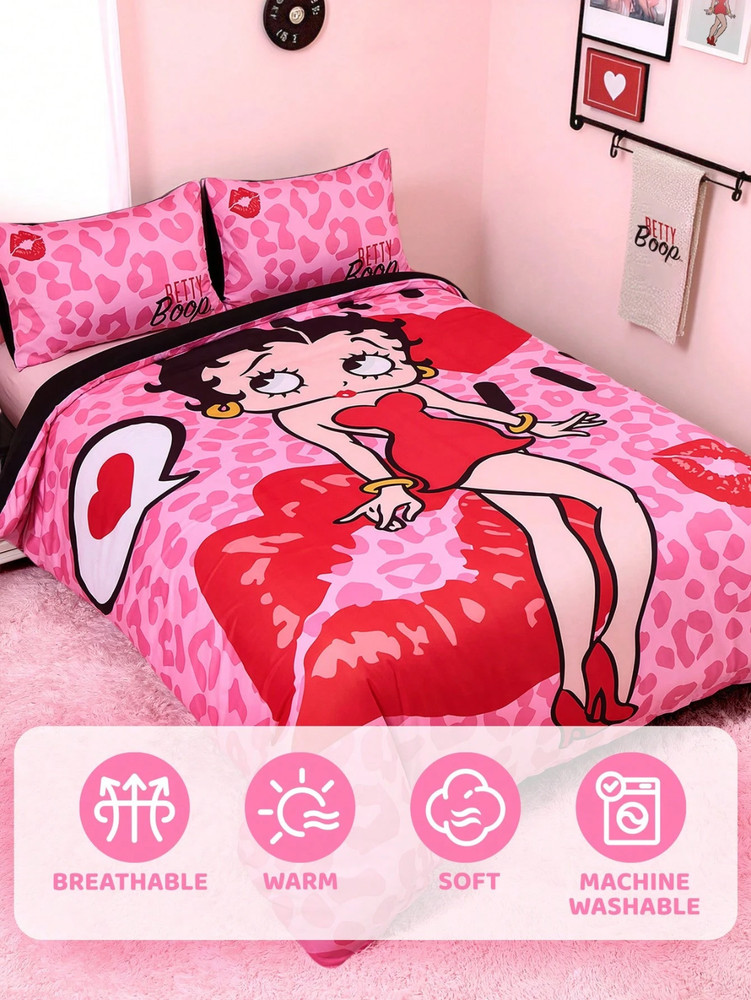 Betty Boop Duvet Cover Set