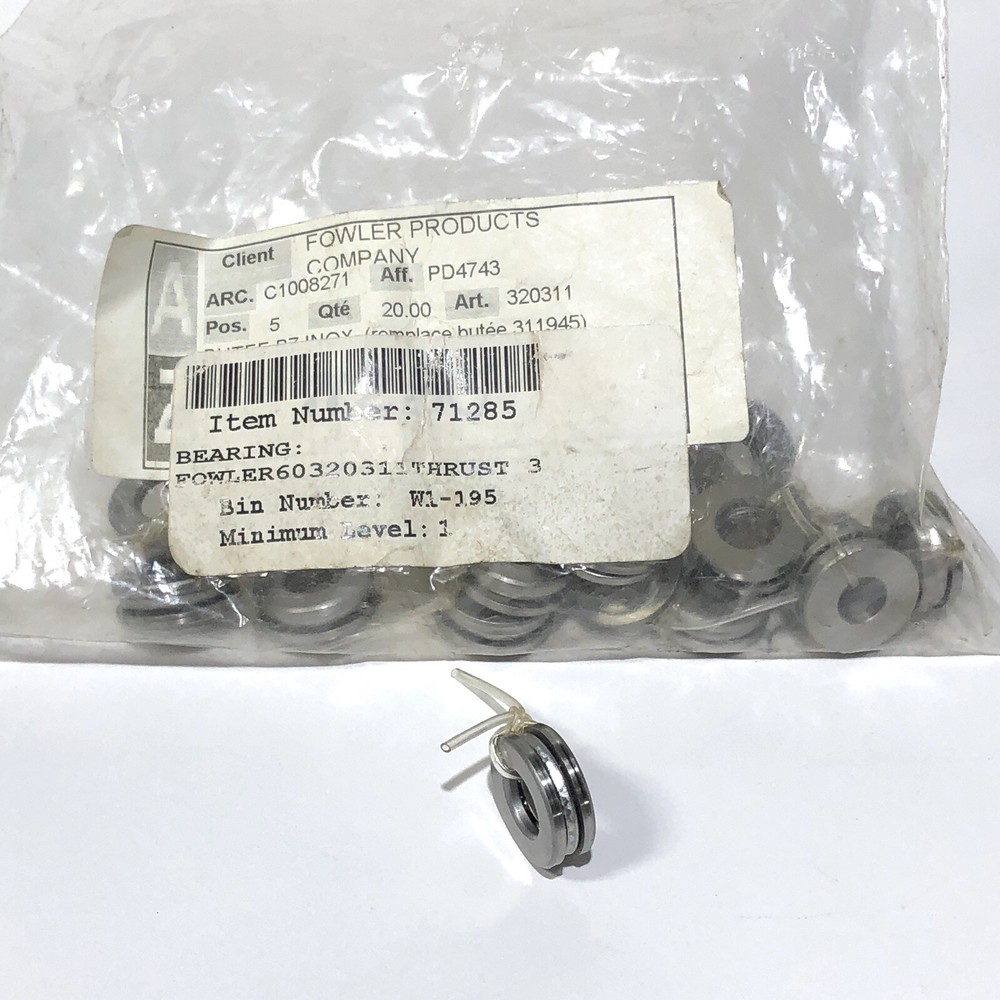 * 20 NEW FOWLER THRUST 3 - 60320311 # 71285