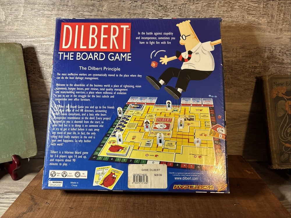 Dilbert - The Board Game Corporate Based Board Game By Hyperion [NEW, SEALED]