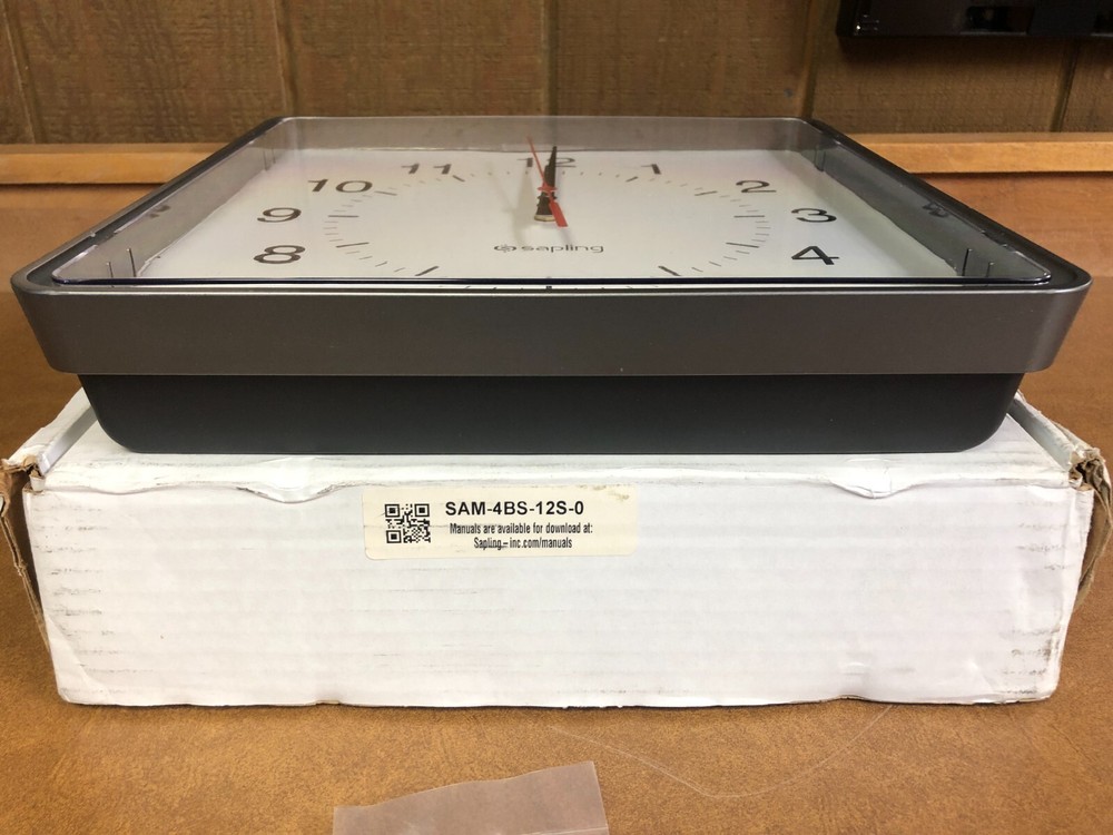 Sapling SAM-4BS-12S-0 Clock