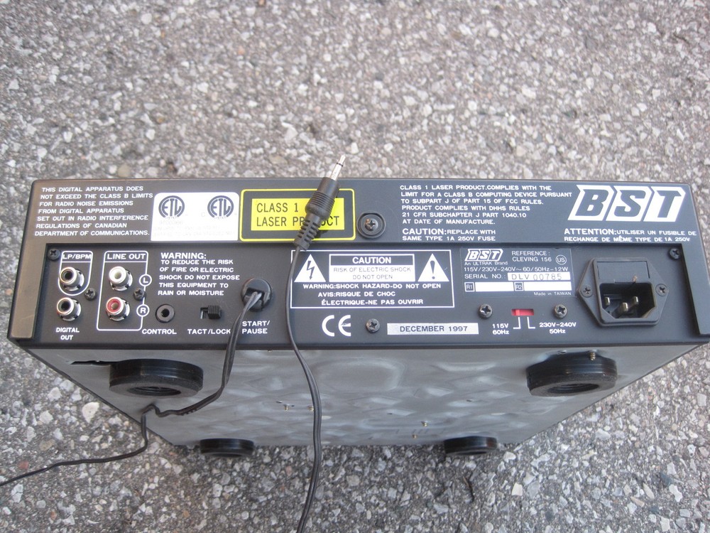 BST Cleving 156 DJ CD Player