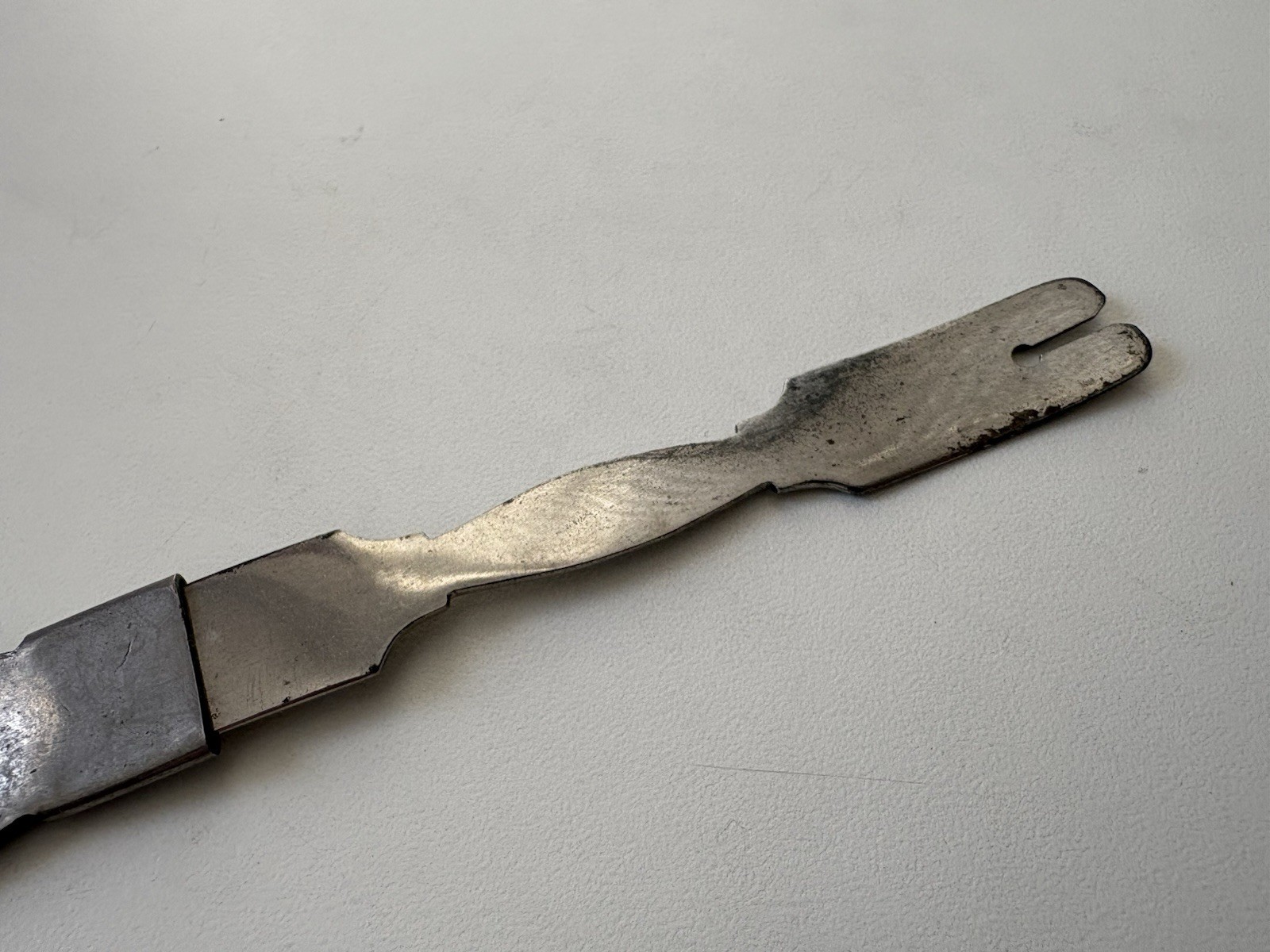 Antique A.L. Hernstein NY Tongue Depressor Civil War Era Surgical Medical Tool