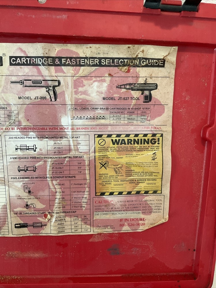 Jamerco .27 Caliber Tool w/ Case *READ* Untested As Is