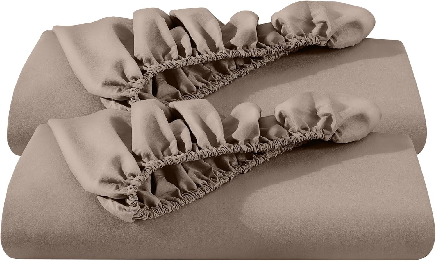 2-Piece Stretch Fitted Sheet Set Queen Size