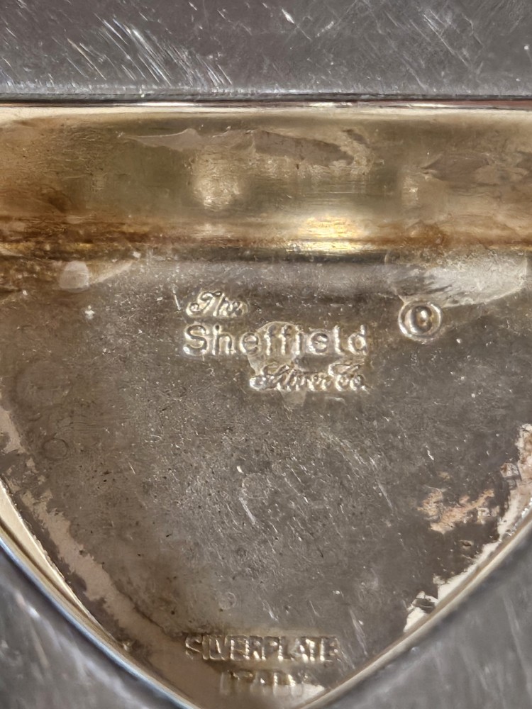SHELFIELD Silverplate Bookmark