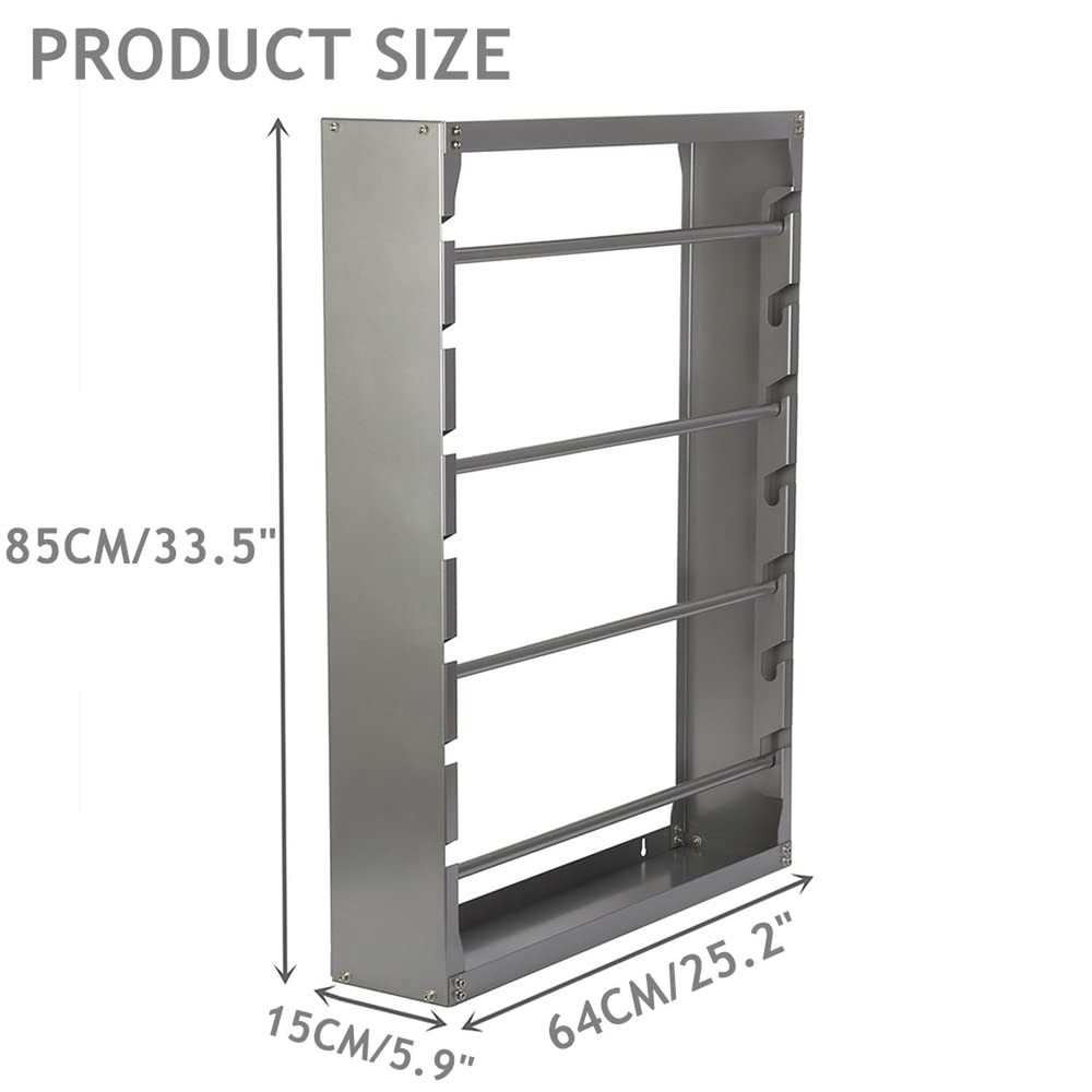 tonchean Wire Spool Rack, Wire Spool Holder Wall Mounted, Cable Dispenser wit...