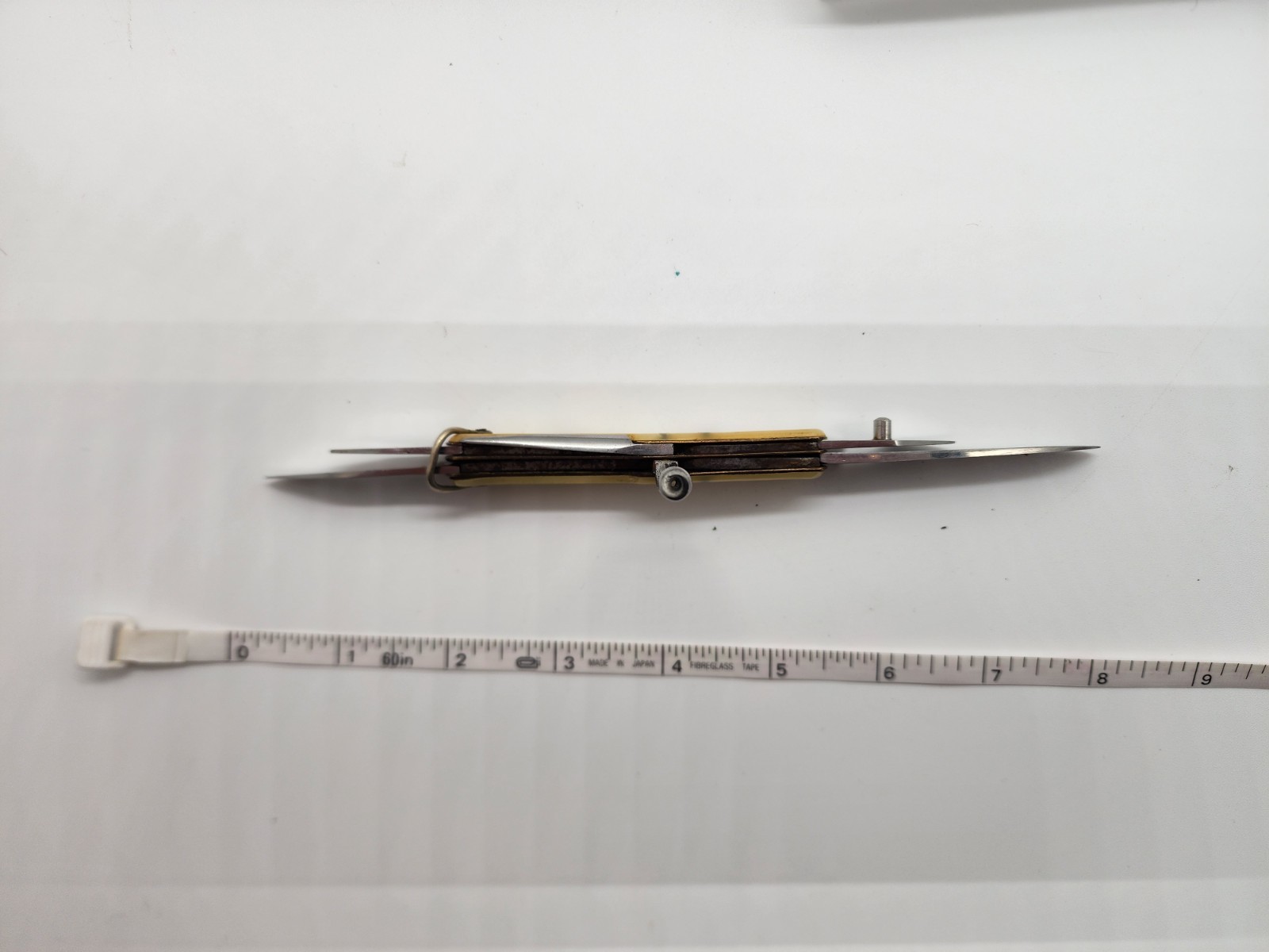 Victorinox INOX Swiss Army Cracked Ice Pocket Knife Multi Tool- Zermatt- 6 BLADE