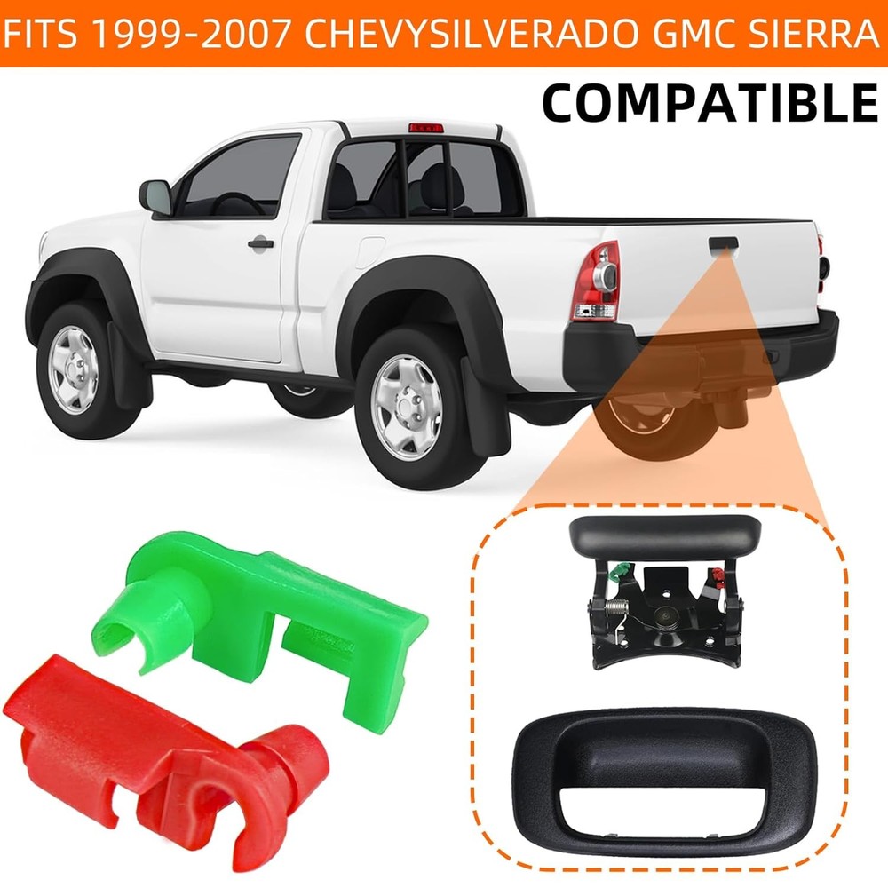 Tailgate Latch Clip Chevy Silverado 10Pcs 88981030