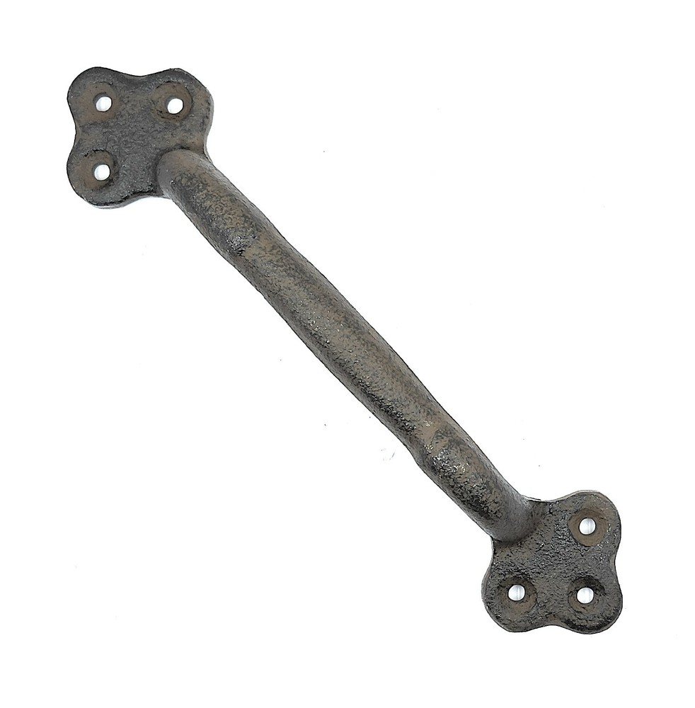 Cast Iron Door Handle Rustic Heavy Duty Antique Style Gate Barn Pull Large