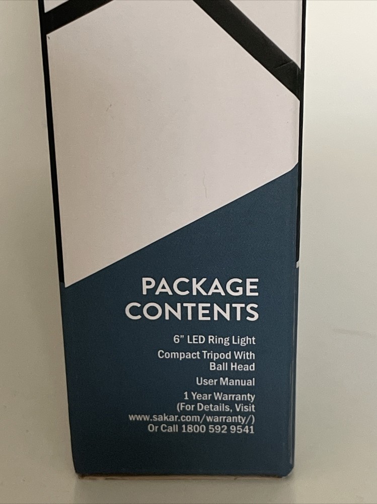 LED Ring Light: Vivitar 6" inch- USB- Vlogging Kit