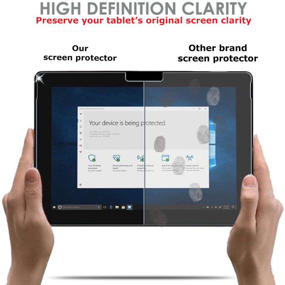 2PCS Tempered Glass Screen protector for Surface Go 4/ Surface Go 3/Surface Go 2