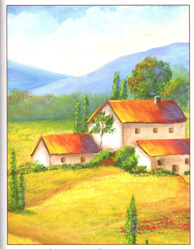 The Painted Kitchen Decorative Painting Patterns Craft Book
