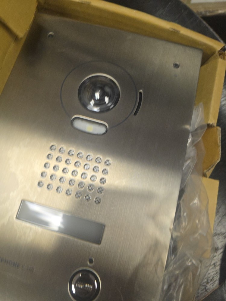 Aiphone IS-DVF Video Doorbell - Silver - New