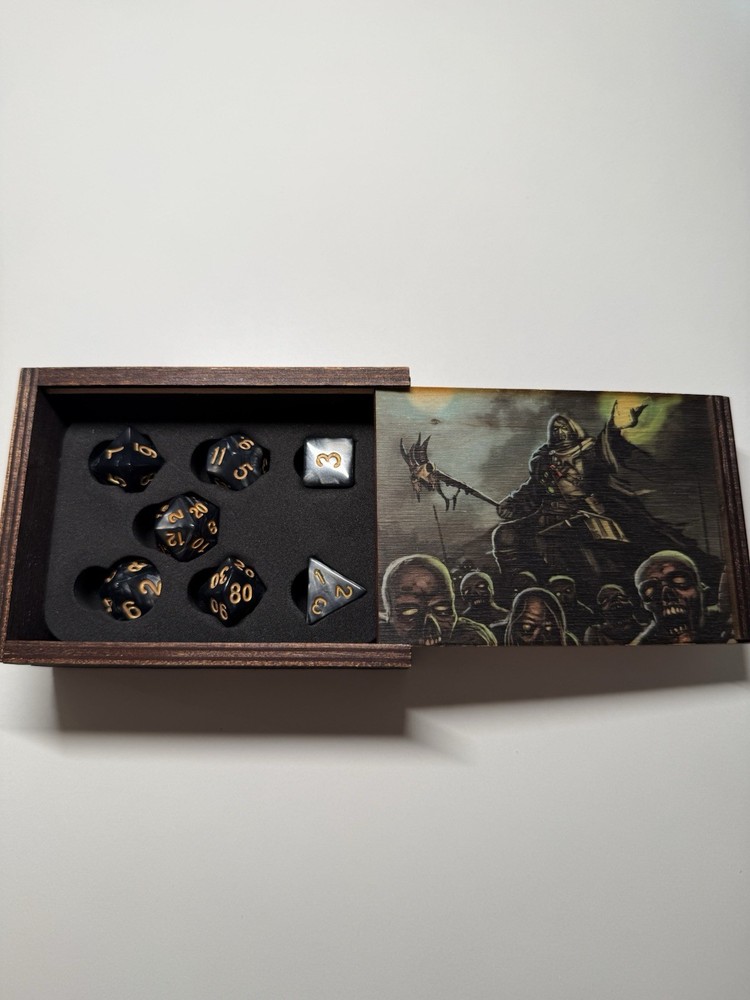 Custom Handmade Dice Set D&D
