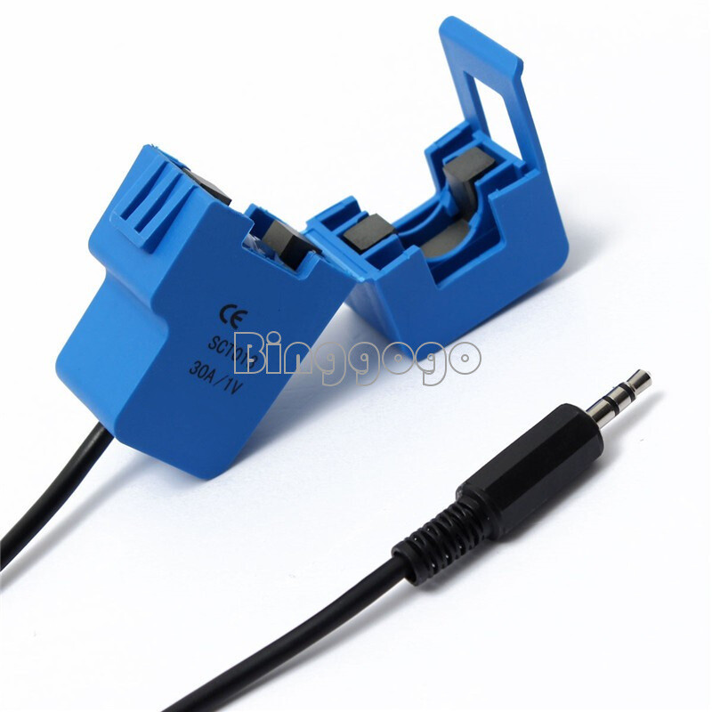 SCT-013-030 Non-Invasive AC Current Sensor Clamp Sensor 30A NEW