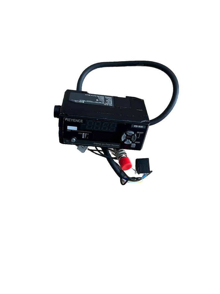 KEYENCE FD-XA1 / FDXA1 Clamp-on Micro Flow Sensor Controller