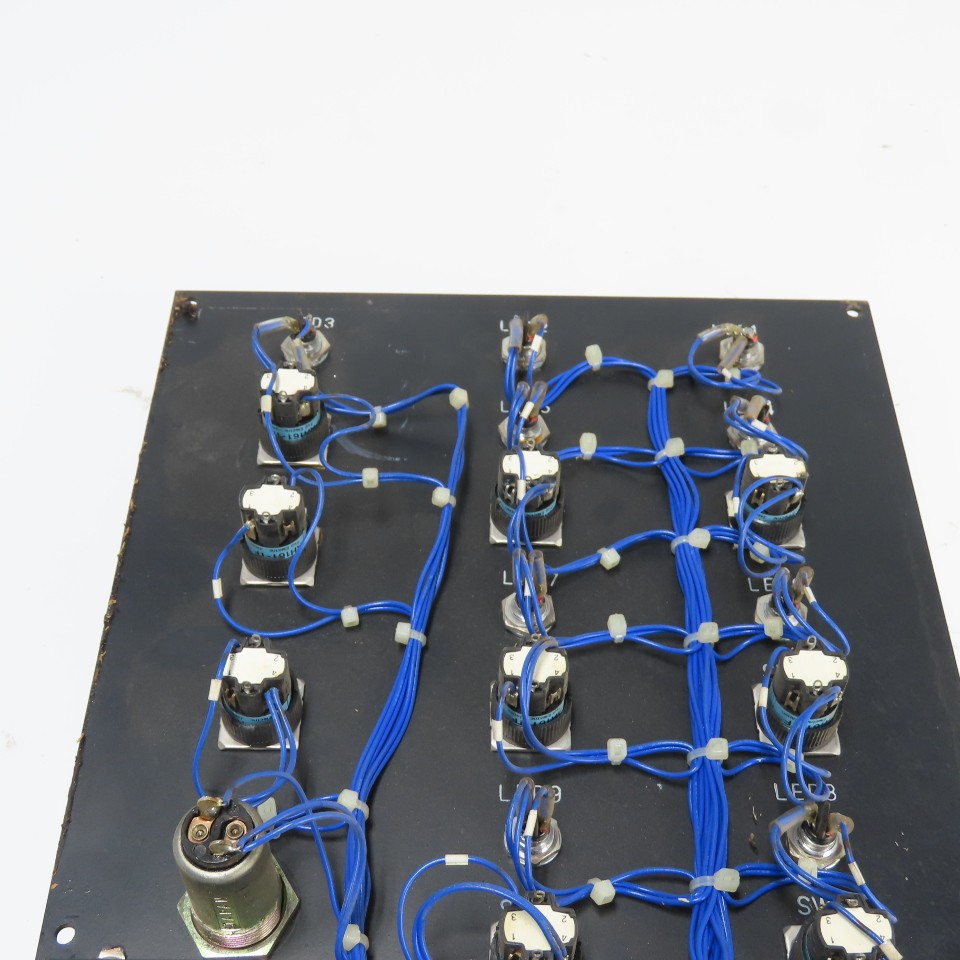Fanuc A05B-2051-C125 Operator Interface Control Panel W/E-Stop Hour Meter