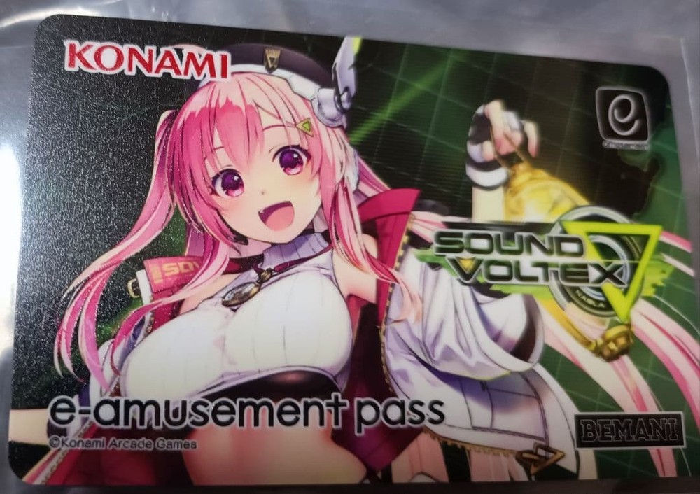 Sound Vortex E-Amusement Pass Rasis