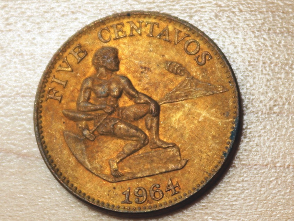 1964 Philippines 5 Centavos