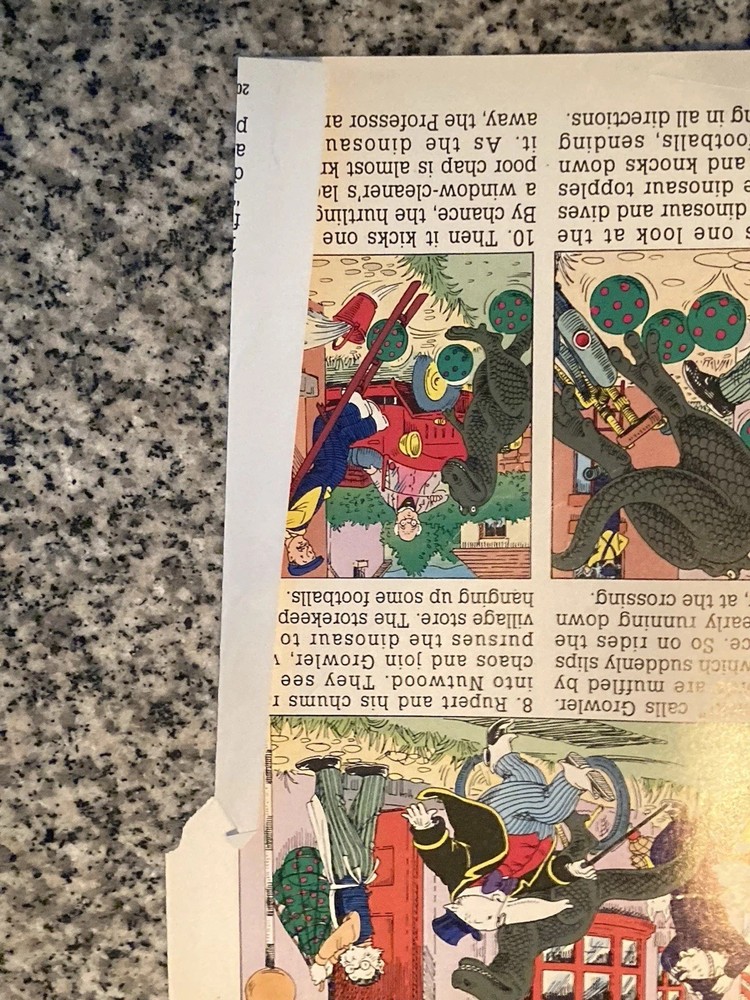 Rupert and Friends Comic No 14 10th May 1992 Marvel Comics Low Grade Reader