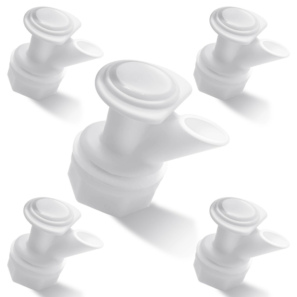 5Pack Push Button Spigot Kit Replacement Compatible with Igloo Coolers 2, 3, ...