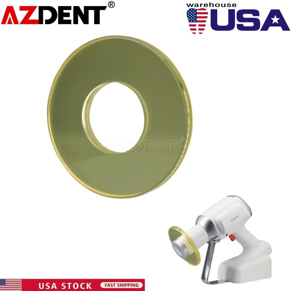 USA Dental Handheld X-rays Unit Machine +Scatter Shield Protective Ring