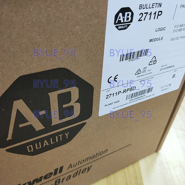 NEW Allen-Bradley 2711P-RP8D PanelView Plus 6 Logic Module AB 2711PRP8D