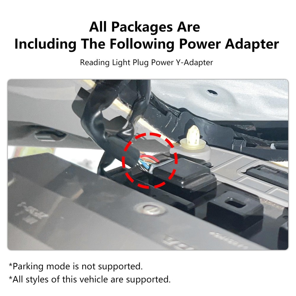 Dashcam Power Adapter 16 Pin (Model B) Custom for Honda select Pilot 2016-202...