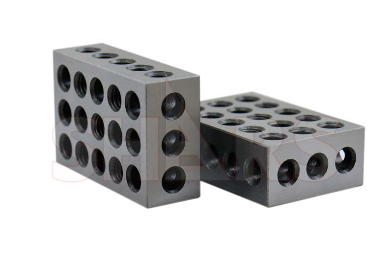 SHARS MATCHED PAIRS ULTRA PRECISION 1-2-3 123 BLOCK Set 23 HOLES NEW ^]