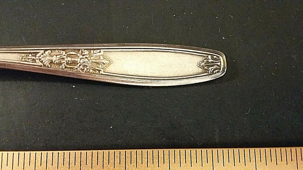 International Ambassador silverplate 6" teaspoon