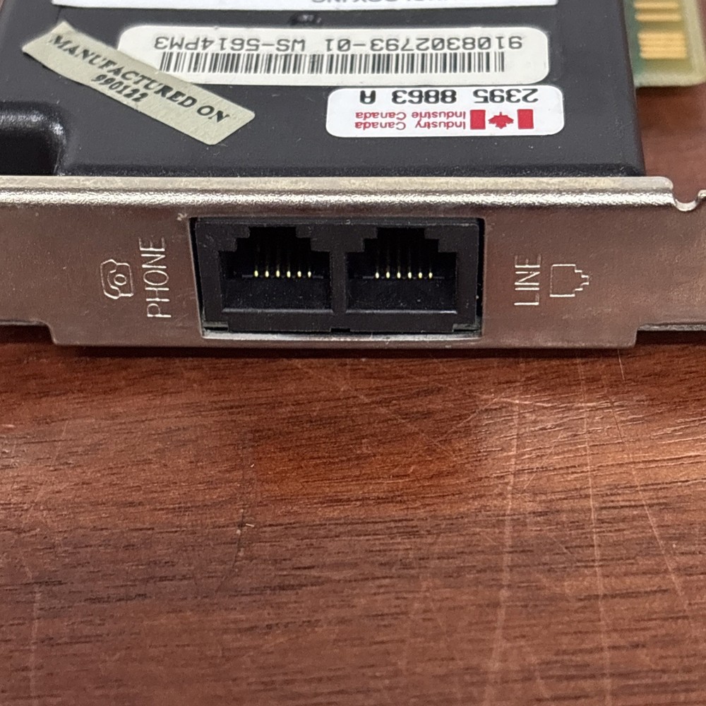 CIS Technology Modem PCI Card