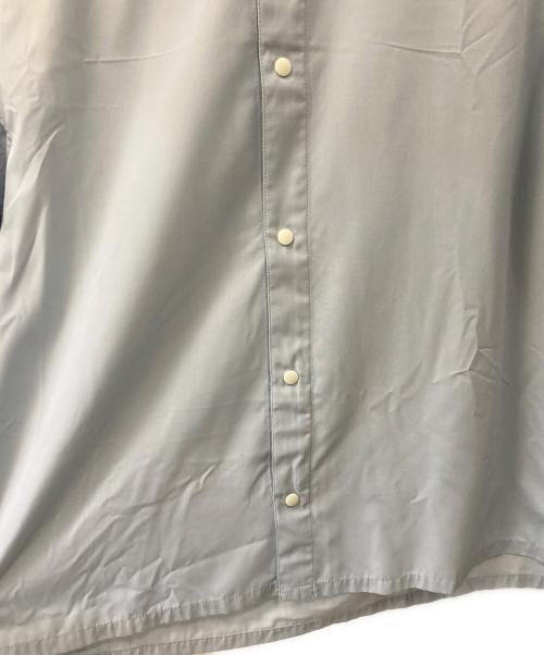 山と道 Bamboo Shirt blue