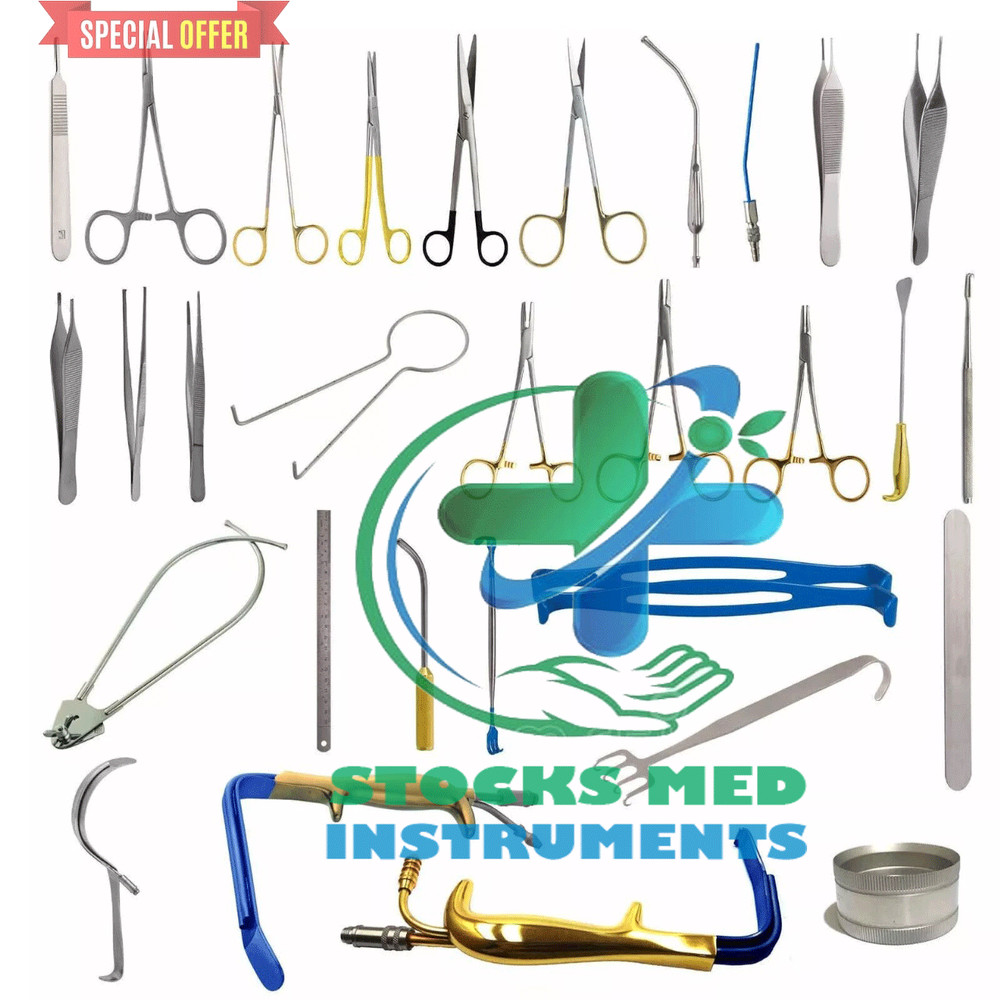 Breast Augmentation Set 38 Pcs,Plastic-Surgery,Surgical Instruments