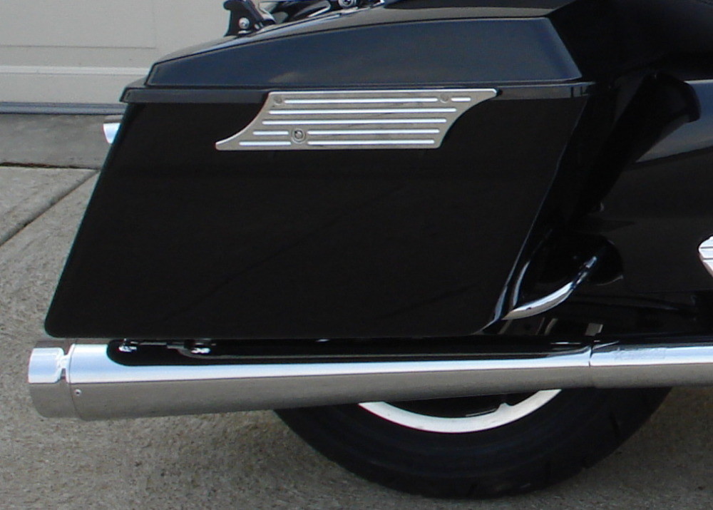 HARLEY STREET GLIDE FLHX TOURING BAGGER 95-16 DNA MEGAPHONE 4" SLIP-ON MUFFLERS