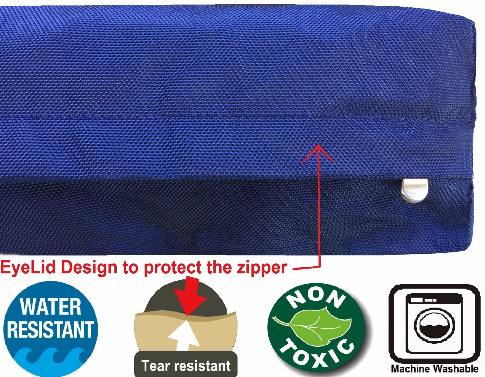 1680 Ballistic Waterproof Chew Resist Memory Foam Pet Bed Dogs Large Crate Sizes