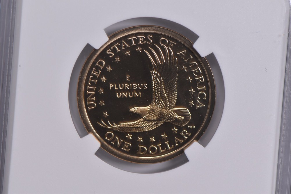 Proof 9.9 2001-S Sacagawea $1 NGC X