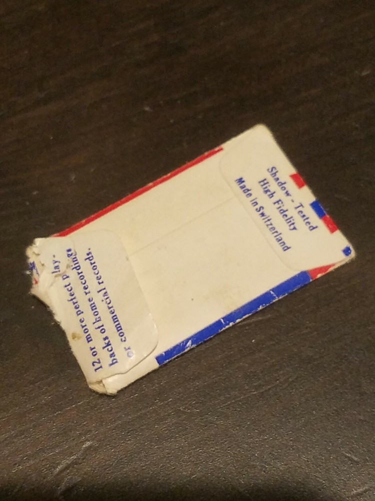 Gramophone phonograph needle packet recoton transcription