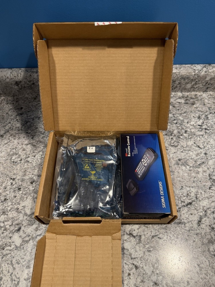 Sigma REALmagic XCard PCI DVD Decoder & RARE REMOTE Retro PC CRT TV Untested