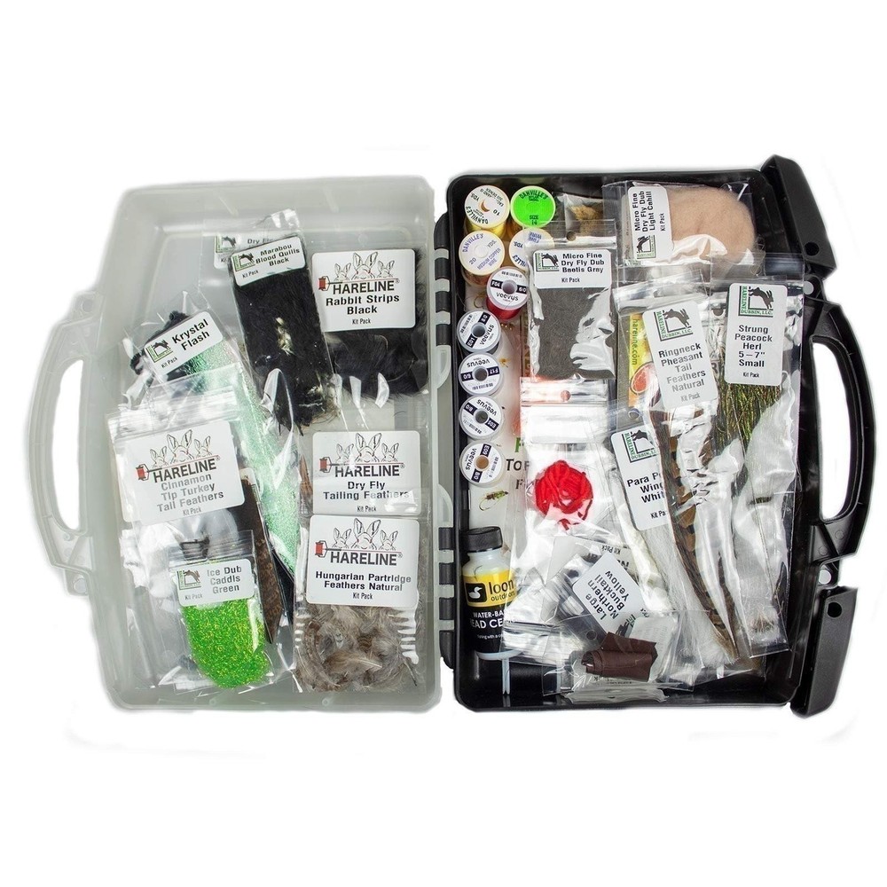 Hareline Fly Tying Material Kit
