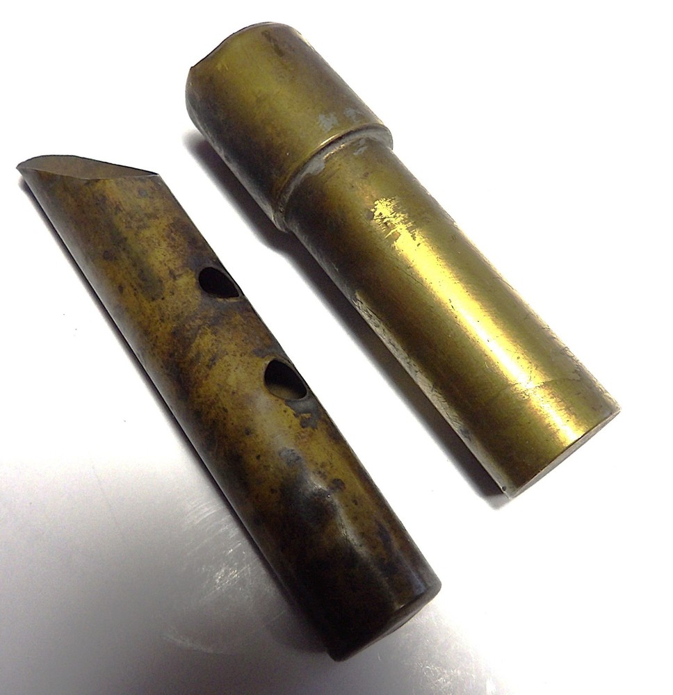ANTIQUE RELOADING BRASS POWDER MEASURES