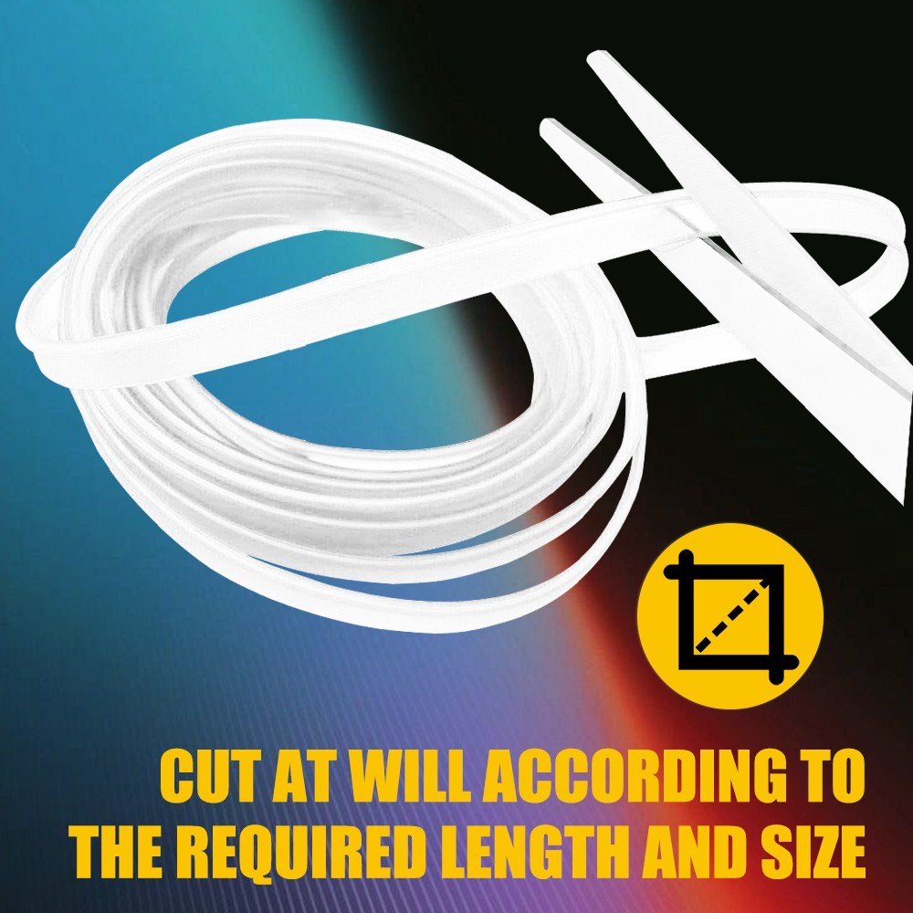 Car Interior Ambient Lighting Kit APP LED Neon Light Trim Glow Optic Fiber Strip