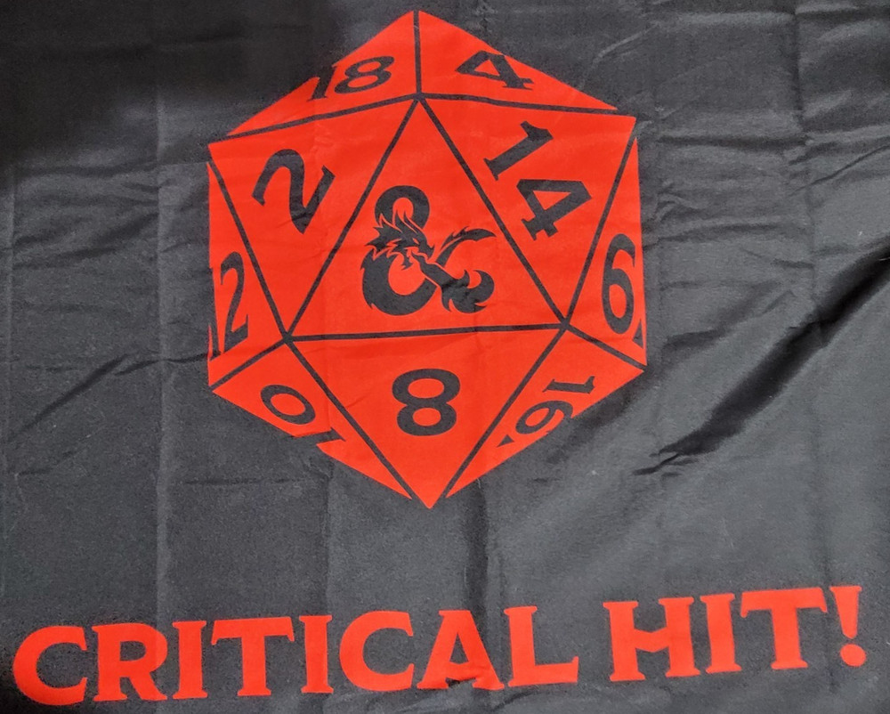 Dungeons & Dragons Pillowcase (lighly used)