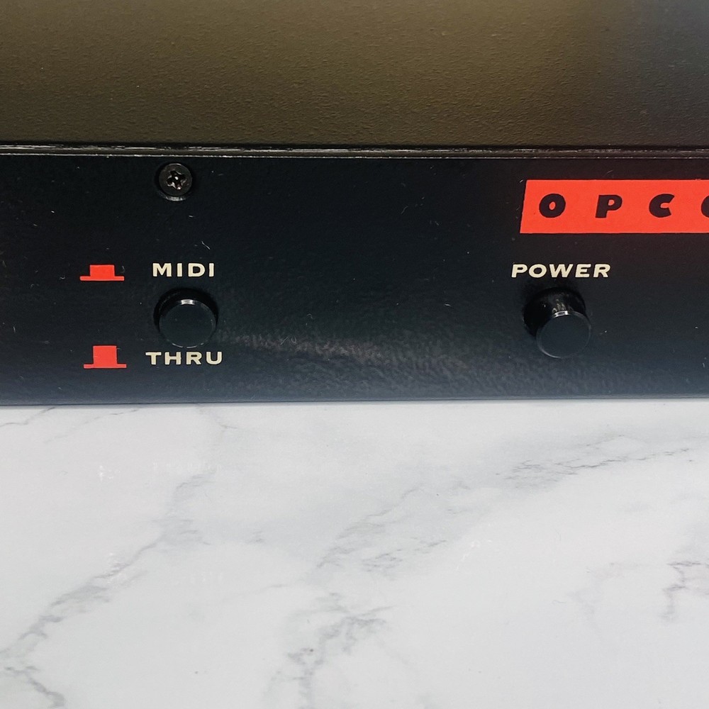 OPCODE STUDIO 64X 64-Channel Midi Interface Patchbay No Power Supply W/ Box