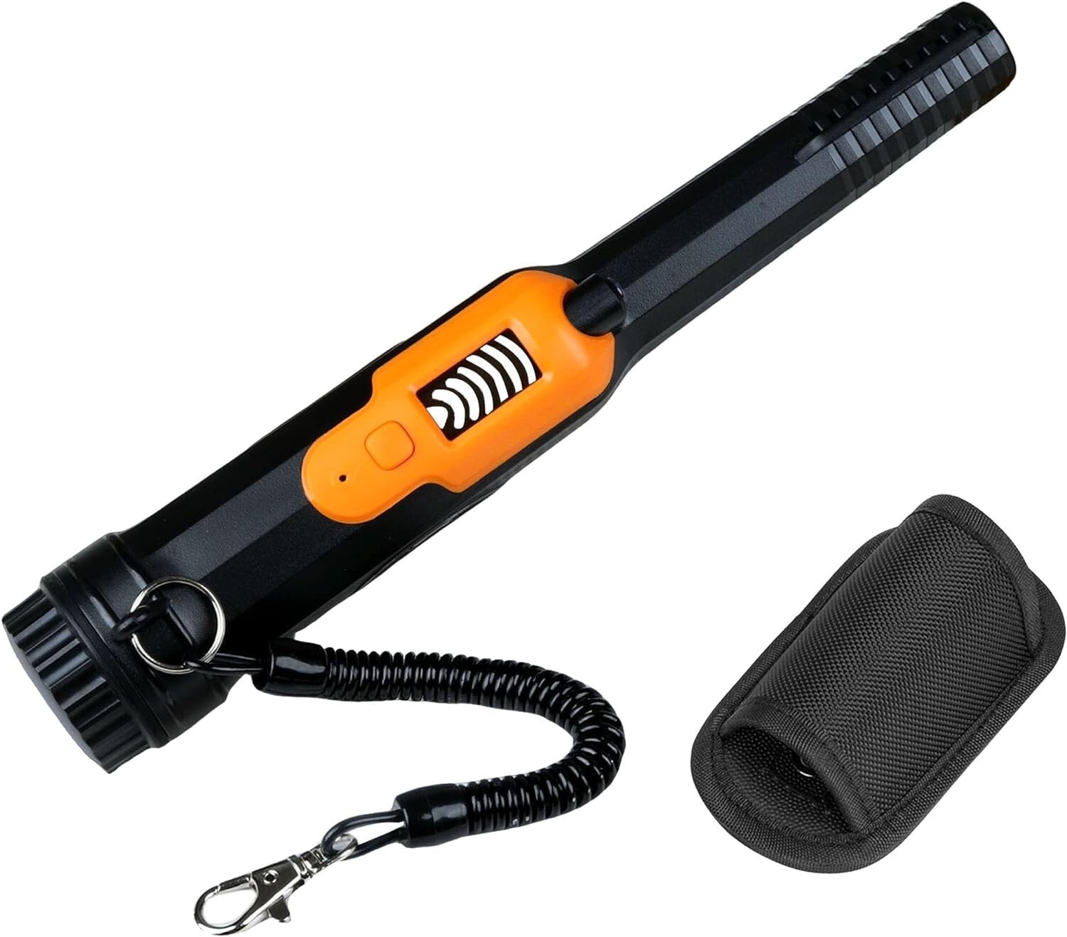 Metal Detector Pinpointer, LCD Display Fully Waterproof Underwater 30m/50FT Gold