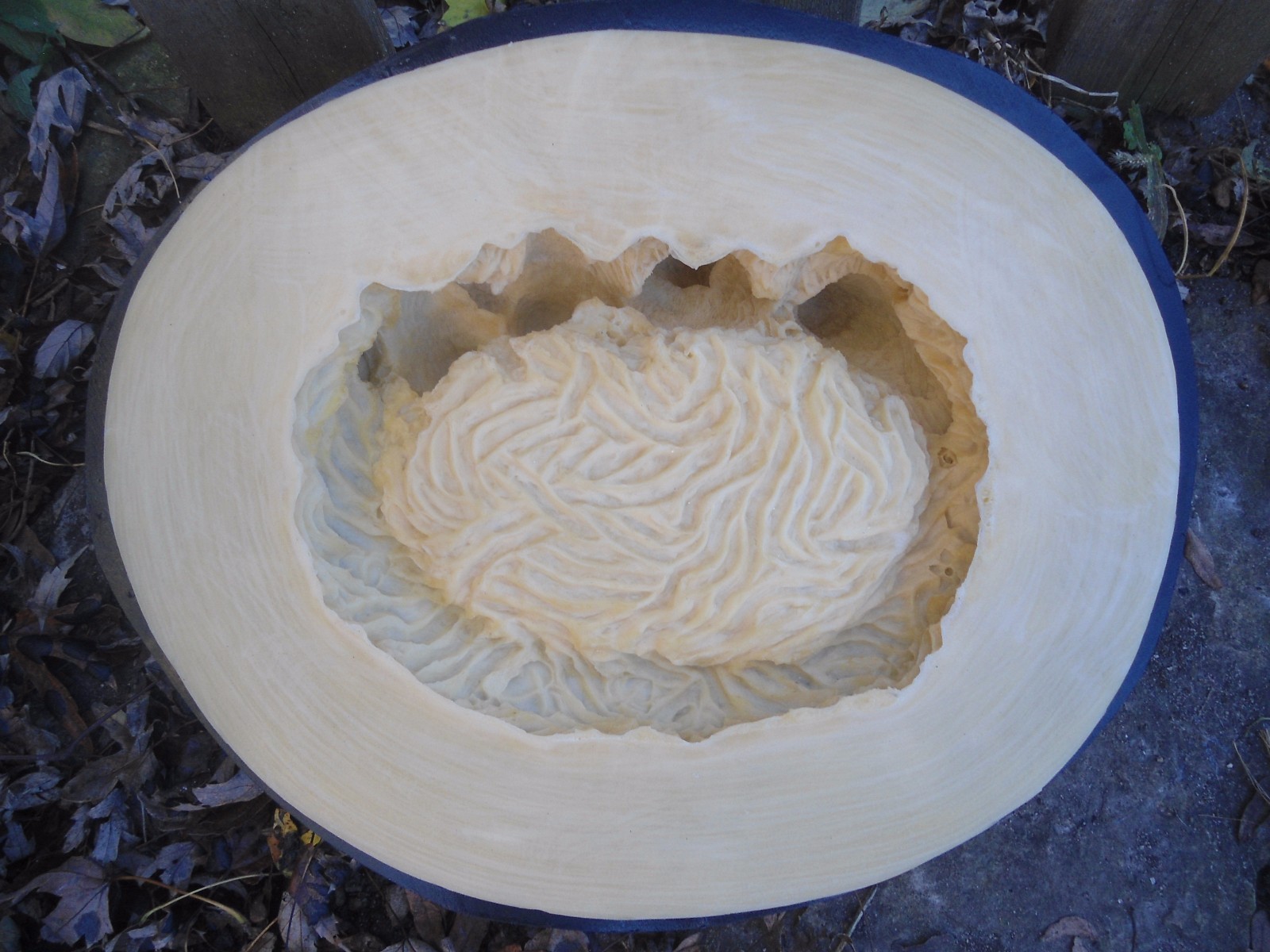 Latex bird birdbath mold plastic support concrete mould 9" x 7" x up to 3.5"H