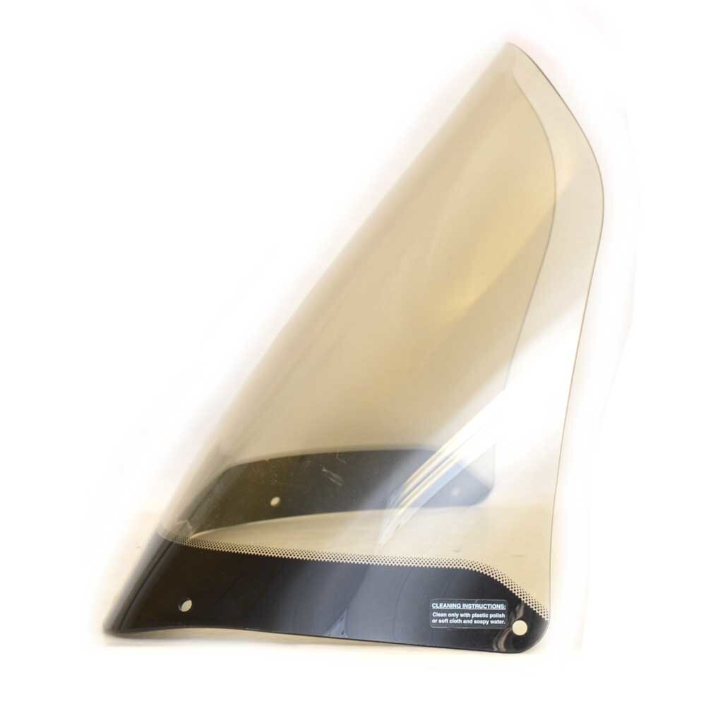 Tracker Boat Windshield 183395 | 29 Inch Clear Black Plexiglass