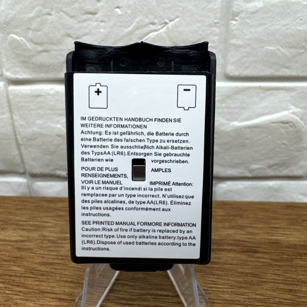 Black Xbox 360 Wireless Controller AA Battery Pack Back Case Cover Holder Shell