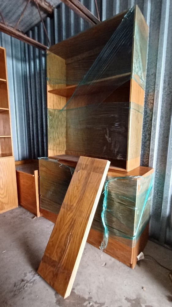 Custom Solid Oak Furniture- 4 Pieces